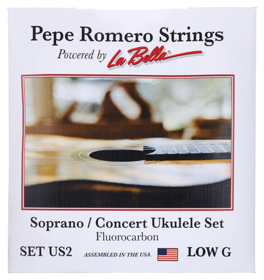 Pepe Romero U2-S Concert/Soprano ukulelės stygų komplektas