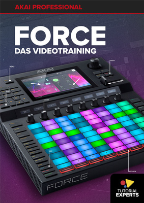 Tutorial Experts Akai Force mokomasis vaizdo įrašas