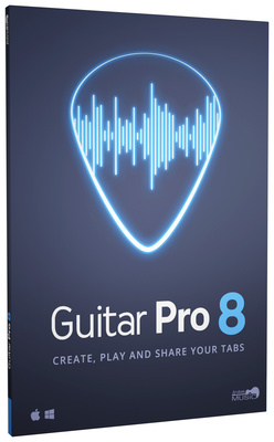 Arobas Music Guitar Pro 8 natų rašymo programinė įranga