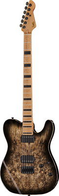 LSL Baritone 24 DX Buckeye Burl baritoninė gitara