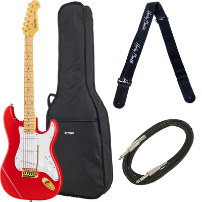Harley Benton ST-59HM Fiesta Red elektrinė gitara