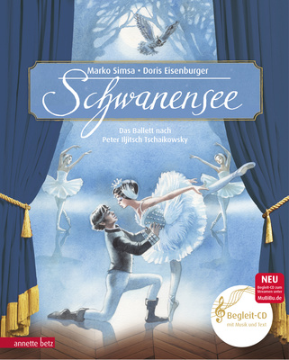Annette Betz Verlag Schwanensee mokomoji muzikos medžiaga vaikams