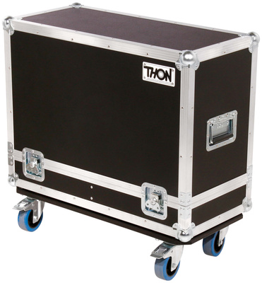 Thon Case 2x RCF NX 910-A PB garso įrangos dėklas