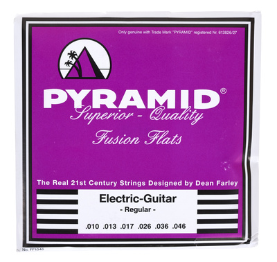 Pyramid Fusion Flats FF1046 Regular plokščiosios elektrinės gitaros stygos