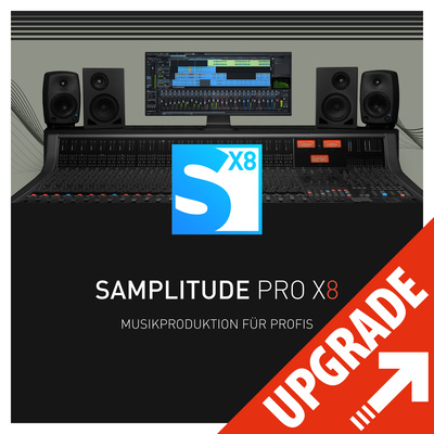 Magix Samplitude Pro X Upgrade programinės įrangos atnaujinimas