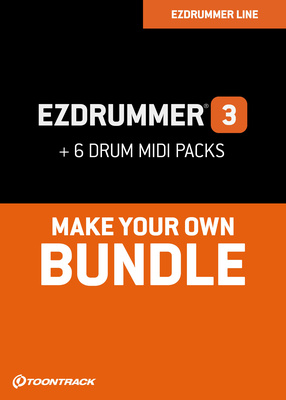 Toontrack EZdrummer 3 Midi Edition virtualus instrumentas