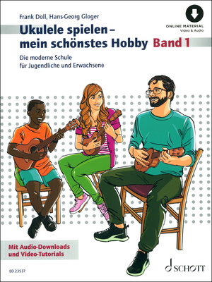 Schott Ukulele spielen Hobby ukulelės mokomoji literatūra