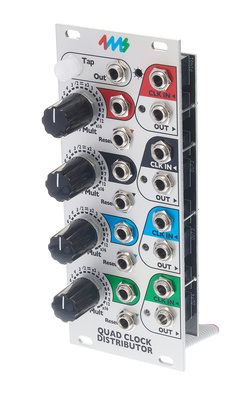 4ms Quad Clock Distributor laikrodžių modulis