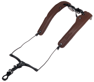 Balam Back Strap Premium L-Brown B pučiamojo diržas