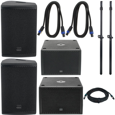 Seeburg Acoustic Line X2/GSub 1201 Power Bundle akustinė ir pramogų garso sistema  