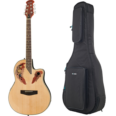 Harley Benton HBO-850NT roundback akustinė gitara  