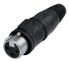 Rean RCX3F-Z-000-1 3-pin XLR jungtis (moteriška)