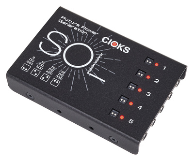 Cioks Sol gitarų efektų maitinimo šaltinis