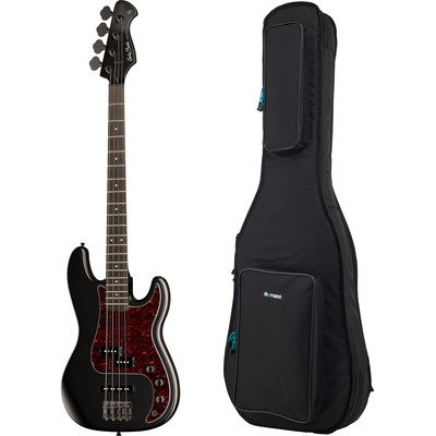 Harley Benton PJ-4 SBK Deluxe Series bosinė gitara  