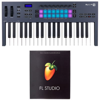 Novation FLkey 37 Studio Prod. Bundle midi valdymo klaviatūra