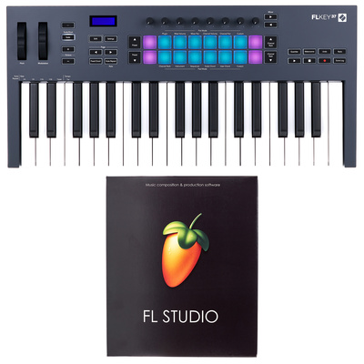 Novation FLkey 37 Signature Bundle MIDI valdymo klaviatūra  