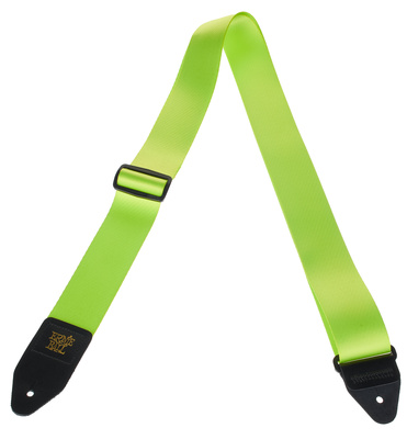 Ernie Ball E-Guitar Neon Green ģitāras siksna