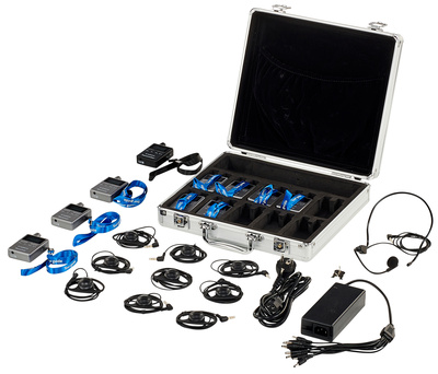 Albrecht ATR400 Hard Case Set 10 dalių belaidžių gidų sistemų rinkinys