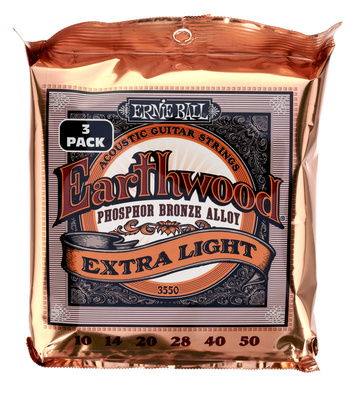 Ernie Ball Earthwood Phosphor Bronze 3550 akustinės gitaros stygos