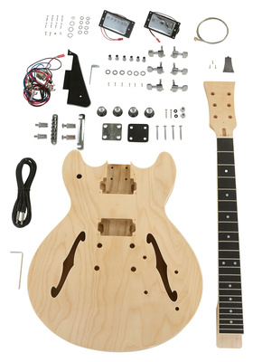 Harley Benton Electric Guitar Kit HB35-Style pusiau akustinė gitara
