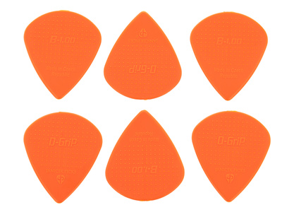 D-Grip Picks Jazz B Nylon Orange 1,00