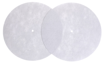 Dr.Suzuki 12"Slipmats Mix-Edition White slipmatai