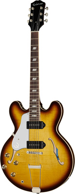 Epiphone USA Casino Vintage Sunburst LH kairiarankė elektrinė gitara