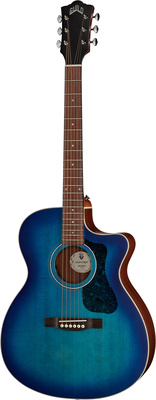 Guild OM-240CE Dark Blue Bur akustinė gitara  
