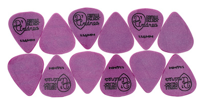 dAndrea Delrex Standard Pick Set 1,14 standartiniai mediatoriai