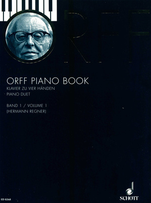 Schott Orff-Klavierbuch vierhändig fortepijono literatūra