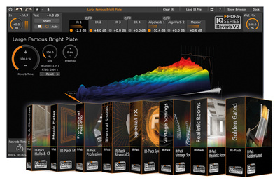 HOFA IQ-Series Reverb V2 Bundle efektų programinė įranga  