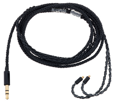 Hörluchs High-End Cable T2 black in-ear kabelis