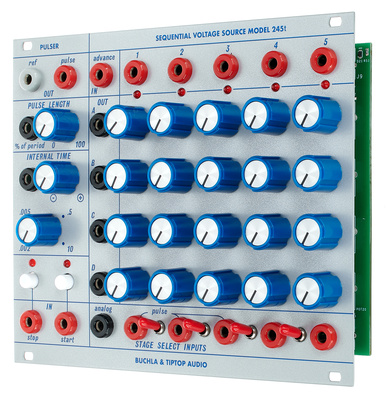 Tiptop Audio Model 245t trigeris ir CV sekvenceris