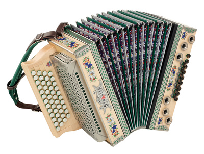 Strasser Prof. Alpine Fl G/C/F/Bb Maple diatoninė armonikėlė