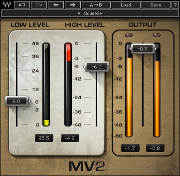 Waves MV2 garso ir efektų priedas