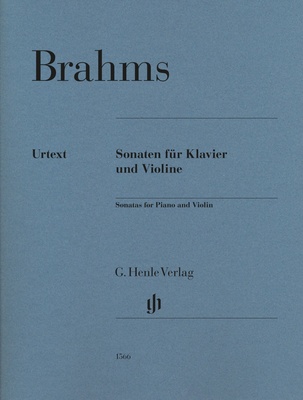 Henle Verlag Brahms Violinsonaten smuiko natos  