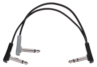 Rockboard Flat Patch Y-Splitter Cable 20 kabelis  