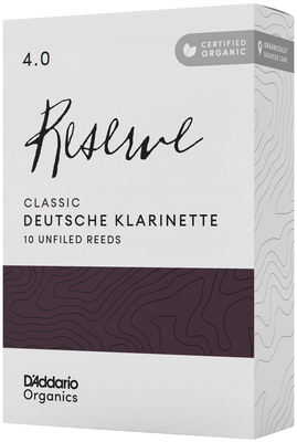 DAddario Woodwinds Organic Reserve Cl. D-CLAR 4.0 Bb klarneto vokiški liežuvėliai