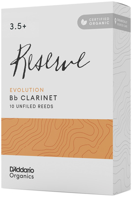 DAddario Woodwinds Organic Reserve Evo Bb klarneto liežuvėliai