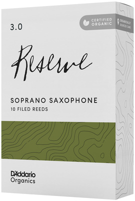 DAddario Woodwinds Organic Reserve SOP 3.0 soprano saksofono liežuvėlis