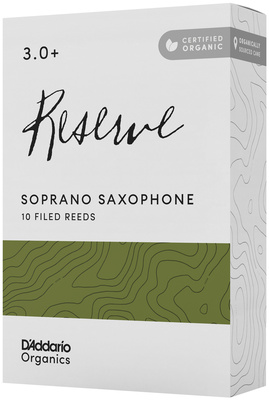 DAddario Woodwinds Organic Reserve SOP 3.0+ soprano saksofono liežuvėliai
