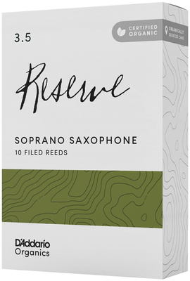 DAddario Woodwinds Organic Reserve SOP 3.5 soprano saksofono liežuvėliai