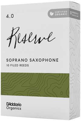 DAddario Woodwinds Organic Reserve SOP 4.0 soprano saksofono liežuvėlis