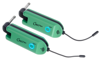 Mooer GTRS GWU4 belaidė sistema elektrinei gitarai žalia