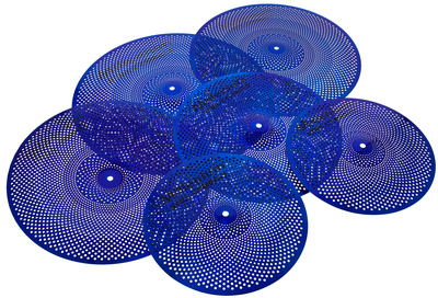 Millenium Still Series Cymbal Set Blue lėkščių rinkinys