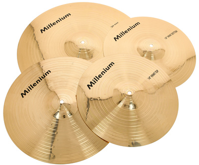 Millenium Brass Cymbal Set Standard lėkščių rinkinys