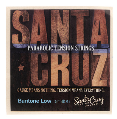 Santa Cruz Parabolic Strings Baritone Low dengtos akustinės gitaros stygos