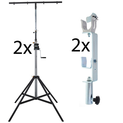Roadworx Wind Up 100-4 Bundle Vertikal apšvietimo stovas