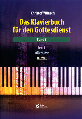 Strube Verlag Klavierbuch Gottesdienst 3 fortepijono literatūra