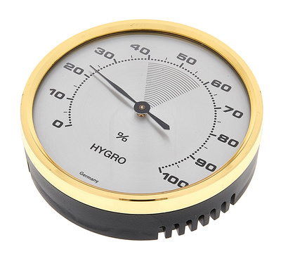 TFA Analogue Hygrometer Brass Ring higrometras